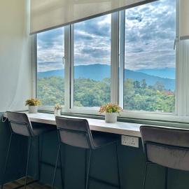 Tanah Rata Cameron Jaya cottage has plenty of hot water, a spacious living room, hotel in Tanah Rata