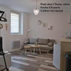 Logement de caractère au centre historique Joigny Zen 1、ジョワニーのホテル