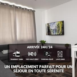Le 3 Chambres Parking Proche Tram