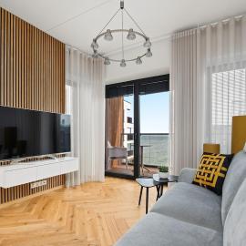 Sea-view newly furnished apt in central Tallinn
