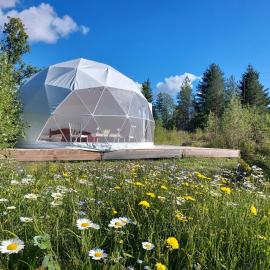 Bubble House glamping telk, hotel en Sõmeru