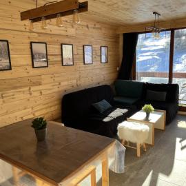 Appartement Lunik Orion, 6 personnes, vue piste, Le Corbier, Les Sybelles, Hotel in Villarembert
