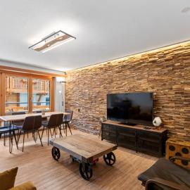 Centre de Saas-Fee - 2 chambres - balcon & patio