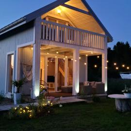 Viesnīca Coco Beach Cupel - Domek AQUA z jakuzzi pilsētā Cupel