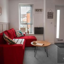 Cheerful 1-bedroom home with free parking, WiFi