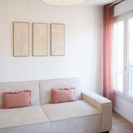 L'écrin rose, appartement coeur de ville de Bergerac