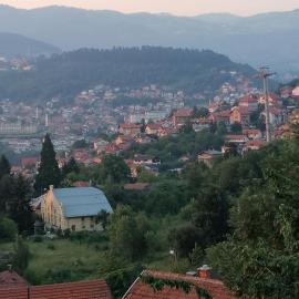 Old Town Sarajevo House with City View