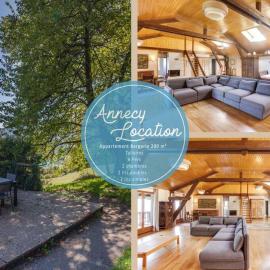 Bergerie Loft Apartment with Panoramic Lake, hotel a La Pirraz