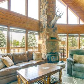 Rustic Pagosa Lakes Cabin w/ Deck & Grill!