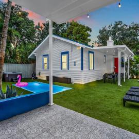 Bungalow House 6 BR Pool Little Havana, hotel a Miami