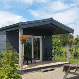Recreatie aan de Vecht, chalet 3, genieten van de rust en ruimte en toch dichtbij de stad