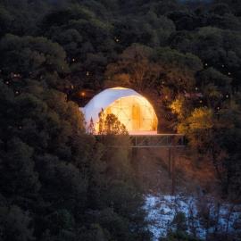 Zia Geo Dome At El Mistico Ranch, Glamping, hotel in Nogal