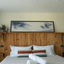 Viento Sur Pichilemu Lodges Cama King con Calientacamas, отель в городе Пичилему