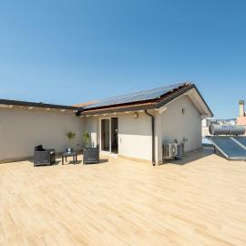 Domu Balilla Cozy Loft with a panoramic terrace