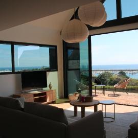 Marie Galante - vue mer et jardin, hotel u gradu Roskof