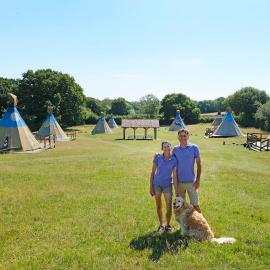 Big Sky Tipi Holidays, hotel in Wartling