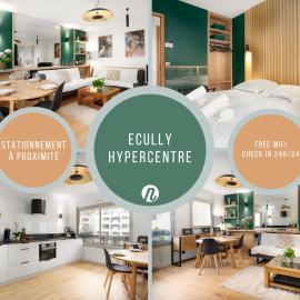 Appartement standing -T3- Centre, hotell i Écully