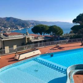Il Poggetto - Apartment Sea View in Residence with Pool, хотел в Рапало