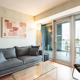 Seafront suite with terrace