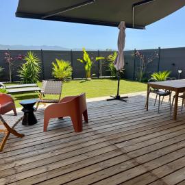 À Casetta Porticcio Spacieux T2 50m2 Neuf Terrasse & Jardin privatif à 3min des plus belles plages, hotel in Porticcio