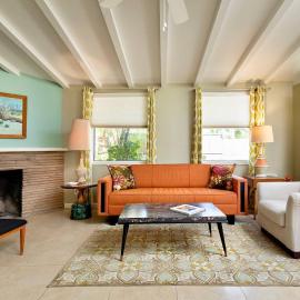 Mid-Century Modern in Enchanting Desert Garden