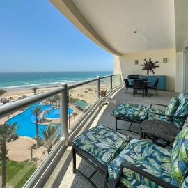 Waves & Relaxation Oceanfront 2BR Family Condo