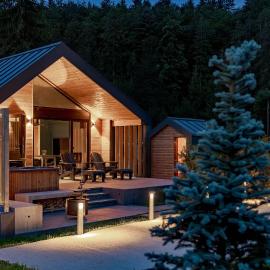 Uphill Spa Chalets, Hotel in Bran