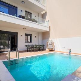 Cristalya Pool Villa Sea View Kallithea