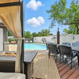The Oasis 3BR house near stadium and DFW with Pool