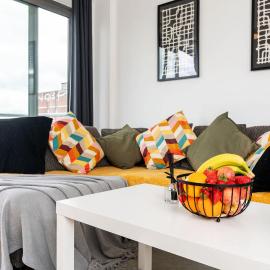 2Bed 2Bath Apartment near Sheffield City Centre with Free parking space