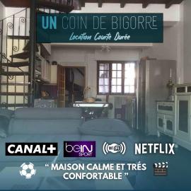 Logements Un Coin de Bigorre - La Tournayaise - Canal plus, Netflix, Bein, Apple TV - Wifi Fibre, hotel in Tournay