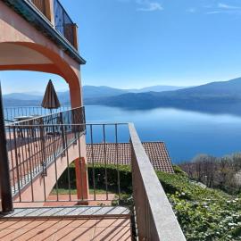 Apartment in Oggebbio with Lake Maggiore Views