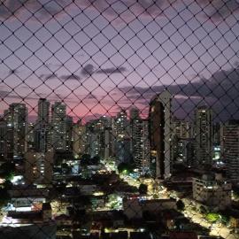 Suíte em Belém, Pará com sacada e vista panorâmica da cidade