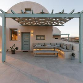 Dune Santorini Villa, hotel en Vlychada