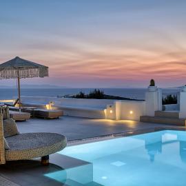 Paolas Sunset, hotel v mestu Agios Stefanos
