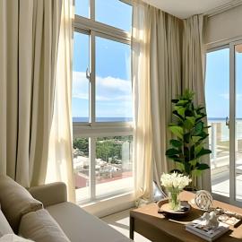 Costal View Apt. Walkable To Beach & Restaurants