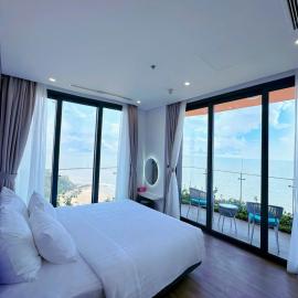 Flamingo Hai Tien - view quang cảnh đại dương、Thanh Hóaのホテル