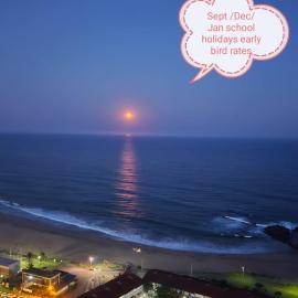 Sea facing apartment 1703 on High Tide Amanzimtoti
