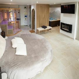 Suite Spa Privatif près de Provins Jacuzzi Sauna