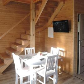 Modern wood House in Rewal with a terrace
