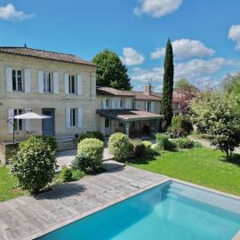 Elégante villa en pierre près de Saint-Émilion