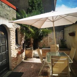maison avec patio