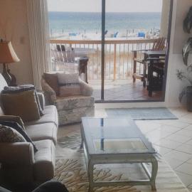 Furnished 3 bed, 3 bath condo on Orange Beach, Beach side