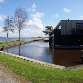 Charming Apartment in Langweer with Jetty