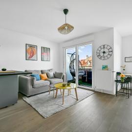Le 197 - Balcon - Proche Paris & Stade de France, hotel in Pierrefitte-sur-Seine