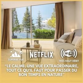 Le Séquoia --- Vue Extraordinaire - Nature - Calme - Netflix - Wifi - Randonnée โรงแรมในNojaret