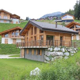 Riddes में, होटल Chalet in La Tzoumaz near Ski Slopes