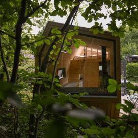Tiny House Pioneer 6 - Green Tiny Village Harz, хотел в Остероде