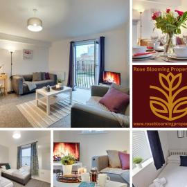 Spacious Central 3 bedroom Apartment, Free Parking- Perfect for Groups, Sleeps 5, hotel in Newcastle upon Tyne
