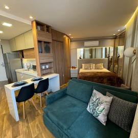 Apartamento área central portaria 24 horas
